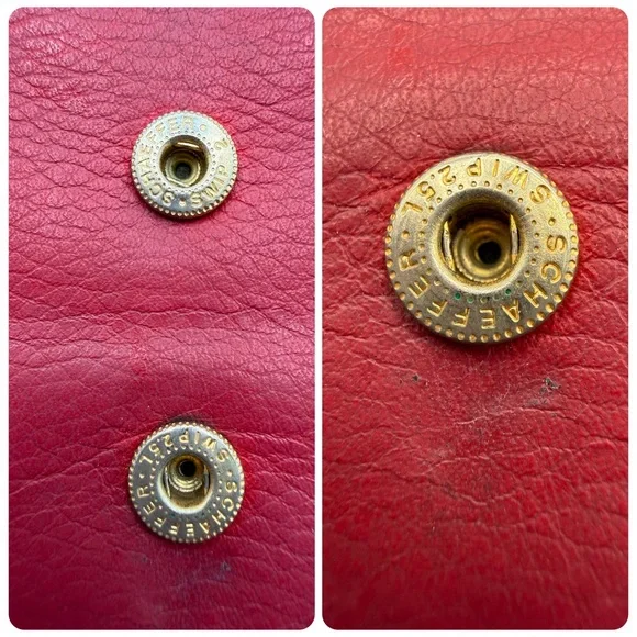 Vintage Christian Dior Double Flap Long Wallet with Unbranded Chain - Picture 11 of 17